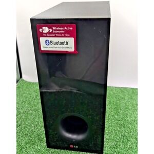 LG Wireless Active Subwoofer Home Theater Bluetooth Soundbar S33A1-D Tested‎